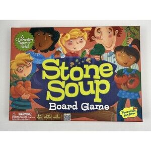 New - Peaceable Kingdom Stone Soup - Ages 5+ | 2-6 players